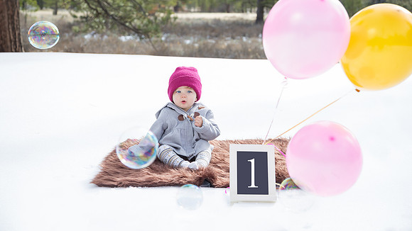 Baby, Bubbles and Balloons