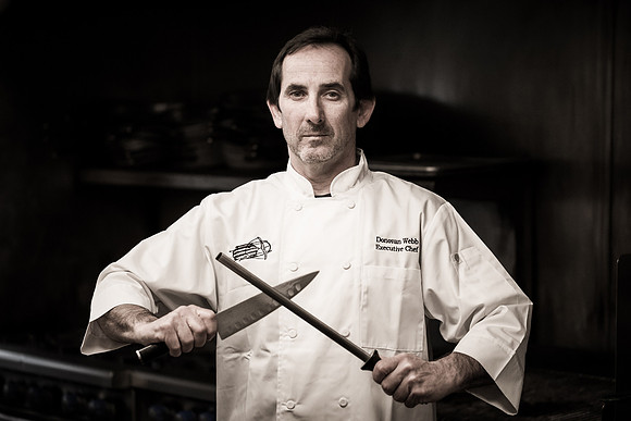 Chef Donovan Webb (B+W)